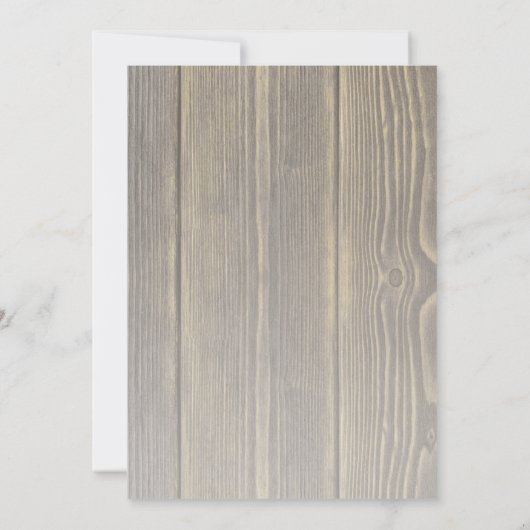 Rustic Beach Shell Navy Anchor Nautical Wedding Kaart (Achterkant)