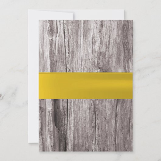 Rustic Beach Summer Floral Vrijgezellenfeest Kaart (Achterkant)