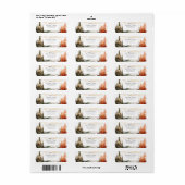 Rustic Bear Avontuur Winterberg Etiket (Full Sheet)