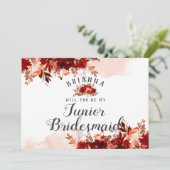 Rustic Beauty Floral is mijn Jr Bridesmaid-voorste (Staand voorkant)