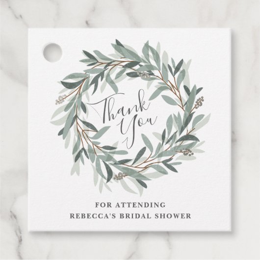 Rustic bedankt vrijgezellenfeest bedankjes labels (Voorkant)