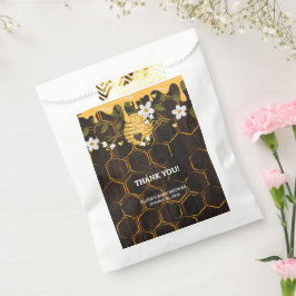 Rustic Beehive Honeybees Baby shower Bedankzakje