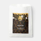 Rustic Beehive Honeybees Baby shower Bedankzakje (Voorkant)