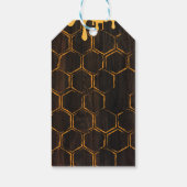 Rustic Beehive Honeybees Baby shower Cadeaulabel (Achterkant)