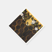 Rustic Beehive Honeybees Baby shower Servet (Hoek)