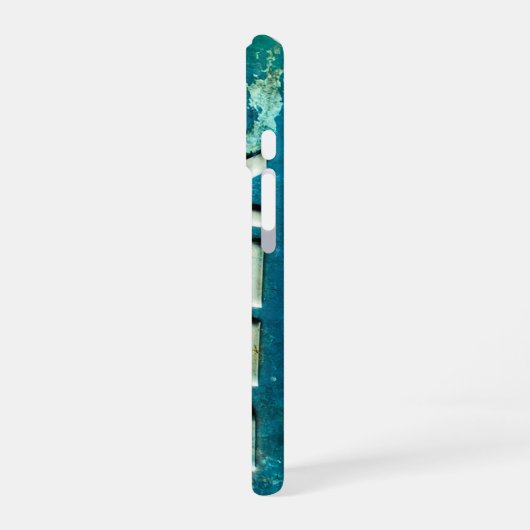 Rustic Beer Bottle Pet iPhone 16 Hoesje (Linkerkant)