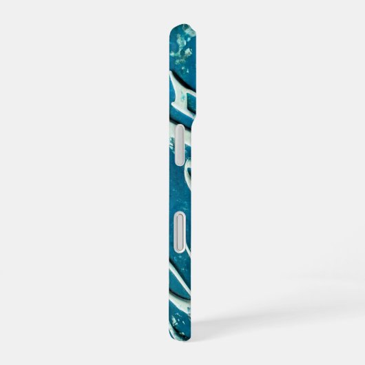 Rustic Beer Bottle Pet iPhone 16 Hoesje (Rechterkant)