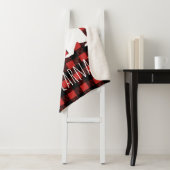 Rustic Beer Buffalo Check Pset Let's Hibearnate Sherpa Deken (In situ)