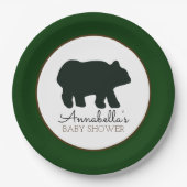 Rustic Beer Paper Bord (Forest Green) (Voorkant)