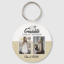 Rustic Beige Afstuderen Klasse 2 Fotocollage