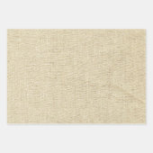 Rustic Beige Black Green Snowflake Kerstmis Inpakpapier Vel (Voorkant 2)