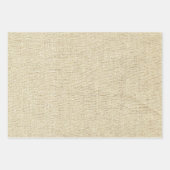 Rustic Beige Brown Snowflakes kerstFeestdagen Inpakpapier Vel (Voorkant 2)