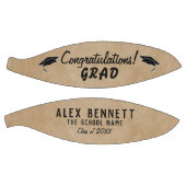 Rustic Beige feliciteert Afstudeerder Afstuderen Basketbal (Panelen)