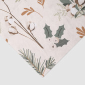 Rustic Beige Holiday Tissuepapier (Detail)