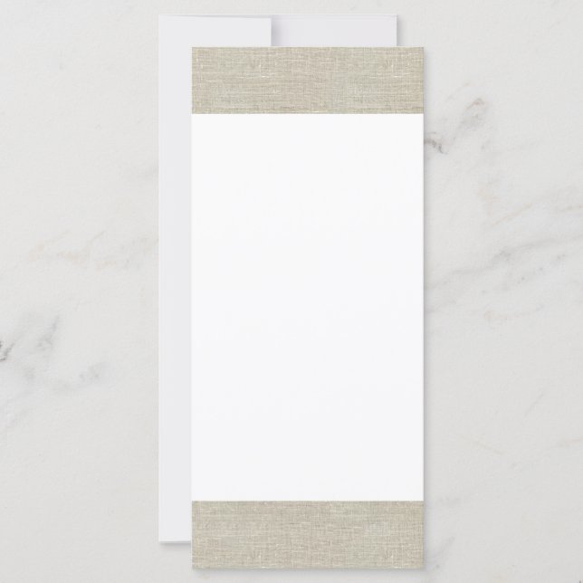 Rustic Beige linen bedrukt (Voorkant)