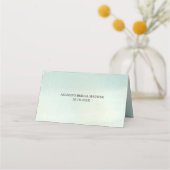 Rustic berg bos aquarel plaatskaart plaatskaartje (Achterkant)