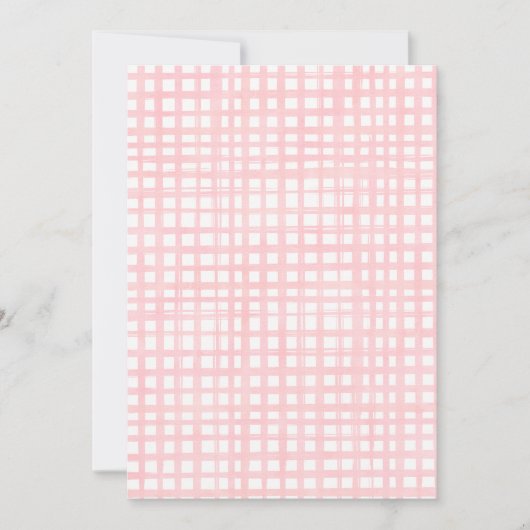 Rustic Berry eerste rode aardbei 1e verjaardag Kaart (Voorkant)