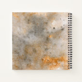 Rustic Berry Wreath Chickadees Gratitude Journal Notitieboek (Achterkant)