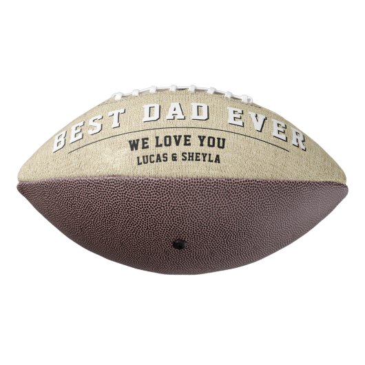 Rustic Best Dad's Day 2 Photo Collage American Football (Gedraaid 270)