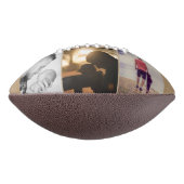 Rustic Best Dad's Day 3 Photo Collage American Football (Gedraaid 90)