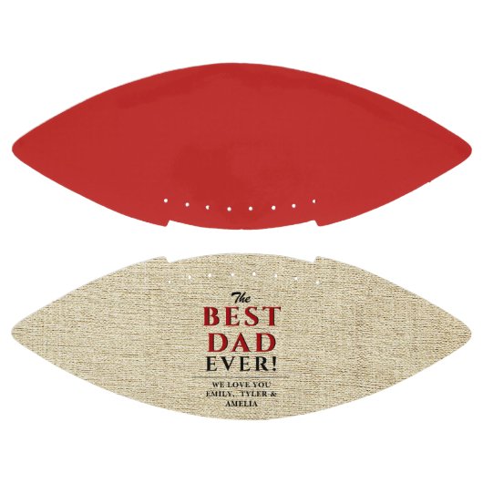 Rustic Best Pap Ever Vader Day American Football (Panelen)