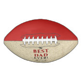 Rustic Best Pap Ever Vader Day American Football (Voorkant)