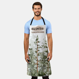 Rustic Beste Papa Ooit Vaderdag  Schort