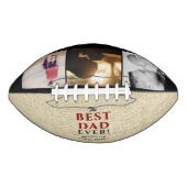 Rustic Beste vader op dag 3 Foto Collage American Football (Voorkant)