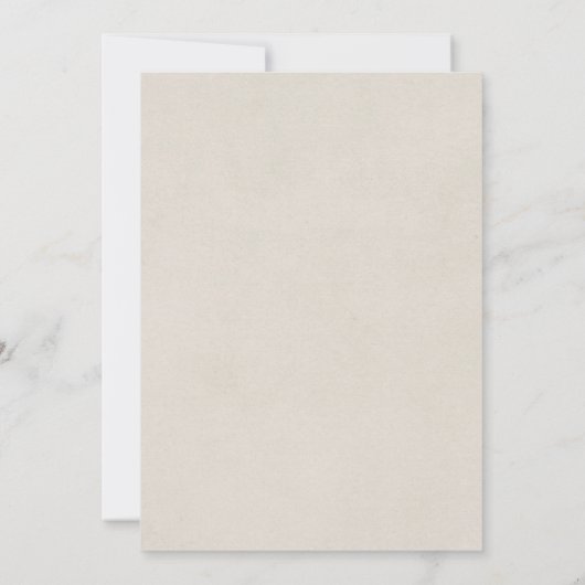 Rustic Birch Tree Woodland Wedding Invitation Kaart (Achterkant)