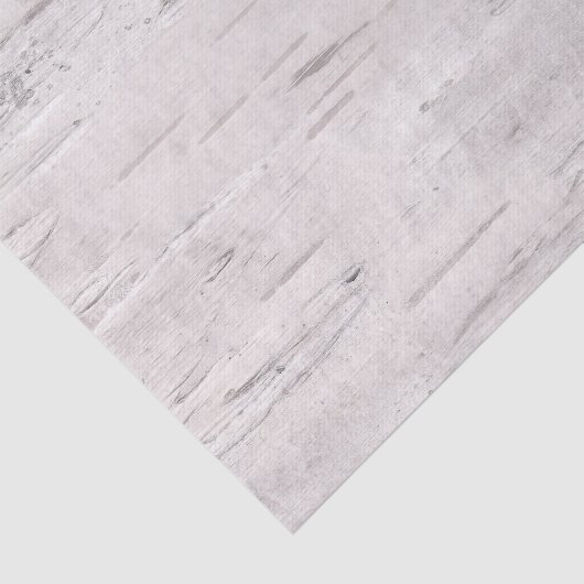 Rustic Birch Wood Tissuepapier (Detail)