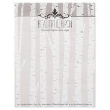 Rustic Birch Wood Trees & Branches Natural Modern