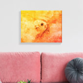 Rustic Bird Canvas Afdruk (Insitu (Woonkamer))