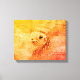 Rustic Bird Canvas Afdruk