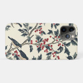 Rustic Bird en Poinsettia kerstpatroon (18) Case-Mate iPhone Case (Achterkant (horizontaal))