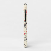 Rustic Bird en Poinsettia kerstpatroon (5) Case-Mate iPhone Case (Achterkant/links)