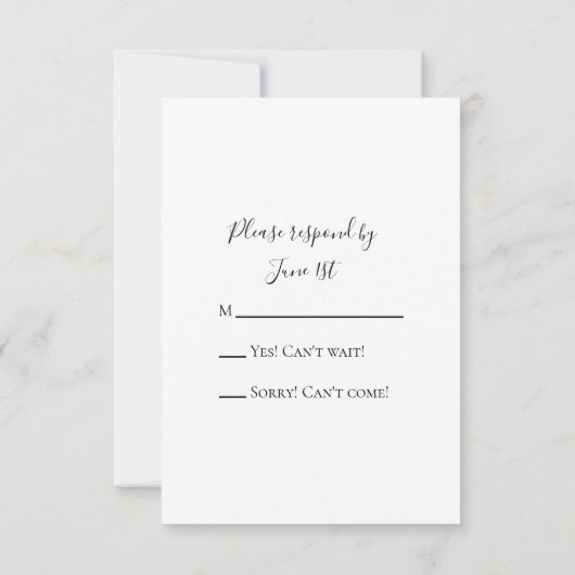 Rustic Bird Nest, Eggs, Pussy Willow Wedding RSVP (Achterkant)