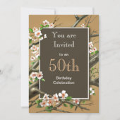 Rustic Birthday Party Kaart (Voorkant)