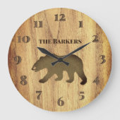 Rustic Black Beer Lodge Grote Klok (Voorkant)