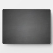 Rustic Black Chalkboard Printed Fotoplaat (voorkant)