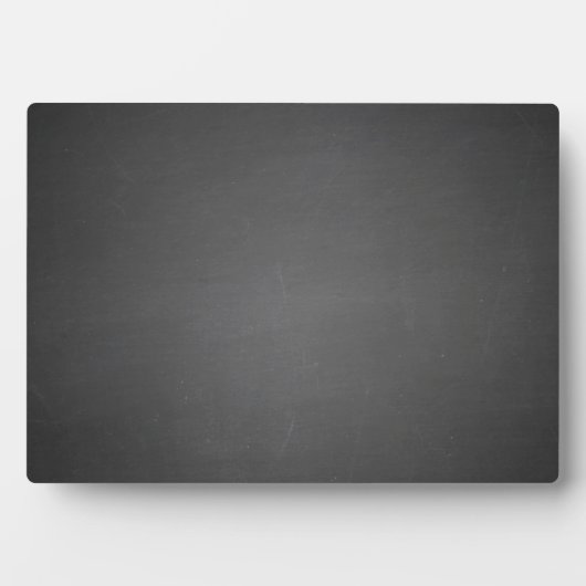 Rustic Black Chalkboard Printed Fotoplaat (voorkant)