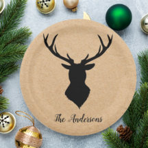 Rustic Black Deer | Kraft | Familienaam