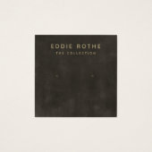 Rustic Black Stud Earring Display Kaart (Voorkant)