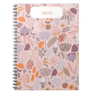 Rustic Bloom - Charmant Bloemenjournaal Notitieboek