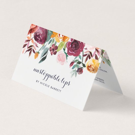 Rustic Bloom Lip Product Distributeur Tips & Trick Visitekaartje (Voorkant)