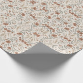 Rustic Bloom Moederdag Cadeaupapier (Hoek)