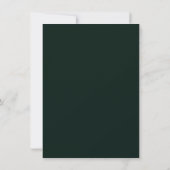 Rustic Bloom | Terracotta en Marsala Afstuderen Kaart (Achterkant)