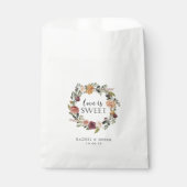 Rustic Bloom Wedding Bedankzakje (Voorkant)