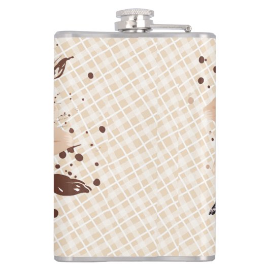 Rustic Blossom Bird Nook Heupfles (Achterkant)