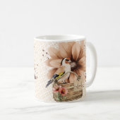 Rustic Blossom Bird Nook Koffiemok (Voorkant rechts)