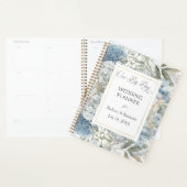 Rustic Blue Floral Wedding Planner (Display)